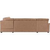 sit&more Wohnlandschaft "Pisa U-Form", mit Federkern, wahlweise mit Bettfunktion