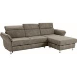 sit&more Ecksofa "Avignon L-Form", Kopfteilverstellung, wahlweise mit Bettfunktion und Bettkasten