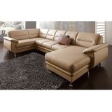 sit&more Wohnlandschaft "Mailand U-Form", wahlweise mit Bettfunktion, frei im Raum stellbar