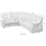sit&more Ecksofa "Bansin L-Form", wahlweise mit Bettfunktion