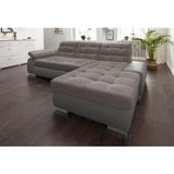 sit&more Ecksofa »Ontario L-Form«, XXL, wahlweise mit Bettfunktion