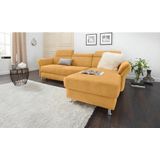 sit&more Ecksofa "Avignon L-Form", Kopfteilverstellung, wahlweise mit Bettfunktion und Bettkasten