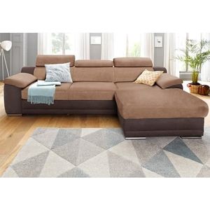 sit&more Ecksofa Xenia L-Form, mit Kopfteilverstellung, wahlweise mit Bettfunktion