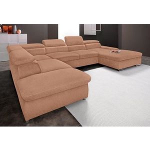 sit&more Wohnlandschaft "Alcudia U-Form", wahlweise mit Bettfunktion
