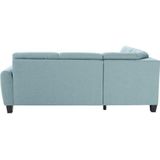 sit&more Ecksofa "Varese L-Form", mit Federkern, wahlweise mit Bettfunktion und Stauraum