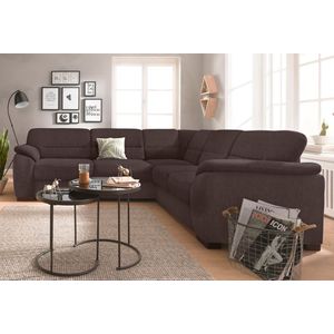 sit&more Ecksofa "Montego L-Form", wahlweise mit Bettfunktion und Schubkasten