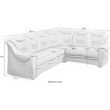 sit&more Ecksofa »Bansin L-Form«, wahlweise mit Bettfunktion