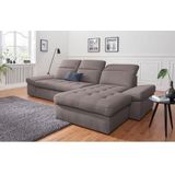 sit&more Ecksofa »Stardust L-Form«, wahlweise mit Bettfunktion und Bettkasten