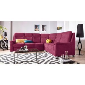 sit&more Ecksofa »Boccaccio L-Form«, mit Federkern und Kopfteilverstellung, wahlweise mit Bettfunktion