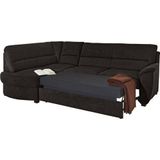 sit&more Ecksofa »Pandora L-Form«, wahlweise mit Bettfunktion und Bettkasten