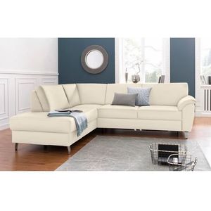 sit&more Ecksofa "Texel L-Form", mit Federkern, wahlweise mit Bettfunktion und Bettkasten