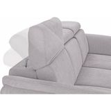 sit&more Ecksofa "Avignon L-Form", Kopfteilverstellung, wahlweise mit Bettfunktion und Bettkasten