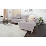 sit&more Ecksofa "Avignon L-Form", Kopfteilverstellung, wahlweise mit Bettfunktion und Bettkasten
