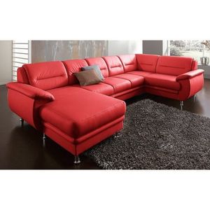 Rood - Poef - 312x179x85 cm - Zithoogte 46 cm