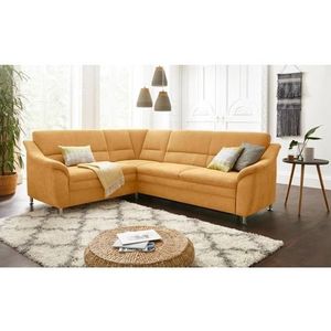 sit&more Ecksofa »Cardoso L-Form«, mit Federkern, wahlweise mit Bettfunktion und Schubkasten