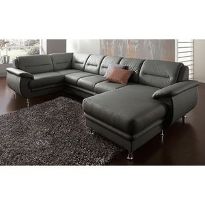sit&more Wohnlandschaft "Mailand U-Form", wahlweise mit Bettfunktion, frei im Raum stellbar