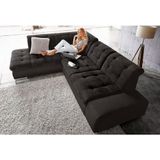sit&more Ecksofa »Pale L-Form«, inklusive Kopfteilverstellung, wahlweise mit Bettfunktion