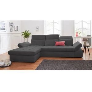 sit&more Ecksofa »Stardust L-Form«, wahlweise mit Bettfunktion und Bettkasten