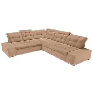 sit&more Ecksofa "Pale L-Form", inklusive Kopfteilverstellung, wahlweise mit Bettfunktion