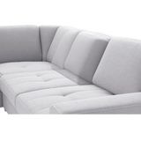 sit&more Ecksofa "Santorini L-Form", mit Federkern und Sitztiefenverstellung, wahlweise mit Bettfunktion