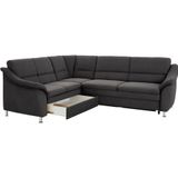 sit&more Ecksofa "Cardoso L-Form", mit Federkern, wahlweise mit Bettfunktion und Schubkasten