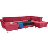 sit&more Wohnlandschaft »Avignon U-Form«, wahlweise mit Bettfunktion und Stauraum, inklusive Kopfteilverstellung