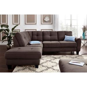 sit&more Ecksofa »Varese L-Form«, mit Federkern, wahlweise mit Bettfunktion und Stauraum