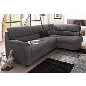 sit&more Ecksofa »Pandora L-Form«, wahlweise mit Bettfunktion und Bettkasten