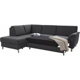 sit&more Ecksofa »Texel L-Form«, mit Federkern, wahlweise mit Bettfunktion und Bettkasten