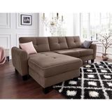 sit&more Ecksofa "Varese L-Form", mit Federkern, wahlweise mit Bettfunktion und Stauraum