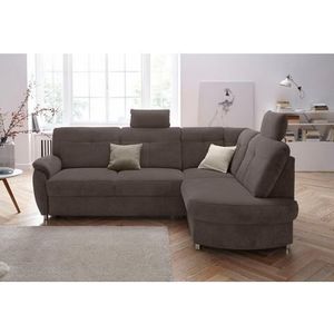 sit&more Ecksofa "Sonoma L-Form", wahlweise mit Bettfunktion und Bettkasten