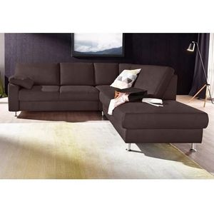 sit&more Ecksofa »Belfort L-Form«, wahlweise mit Vorziehsitz und Bettkasten