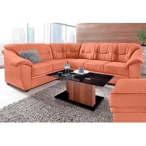sit&more Ecksofa »Savona L-Form«, wahlweise mit Bettfunktion, inklusive Federkern, frei im Raum stellbar