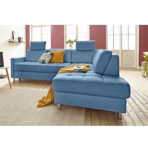 sit&more Ecksofa »Pablo L-Form«, wahlweise mit Bettfunktion und Bettkasten