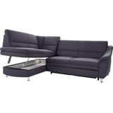 sit&more Ecksofa "Cardoso L-Form", mit Federkern, wahlweise mit Bettfunktion und Schubkasten