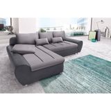 sit&more Ecksofa "Bandos L-Form", in 2 unterschiedlichen Größen, wahlweise mit Bettfunktion