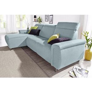 sit&more Ecksofa »Township L-Form«, wahlweise mit elektrischer Wallfree-Funktion