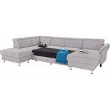 sit&more Wohnlandschaft "Avignon U-Form", wahlweise mit Bettfunktion und Stauraum, inklusive Kopfteilverstellung