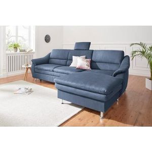 sit&more Ecksofa »Cardoso L-Form«, mit Federkern, wahlweise mit Bettfunktion