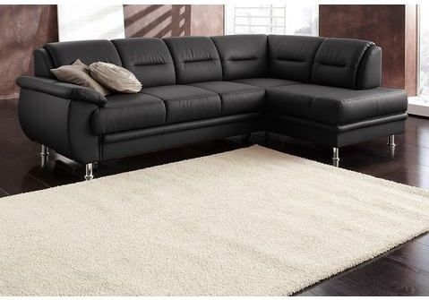 sit&more Ecksofa "Mailand L-Form", wahlweise mit Bettfunktion