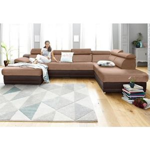 sit&more Wohnlandschaft »Xenia U-Form«, wahlweise mit Bettfunktion