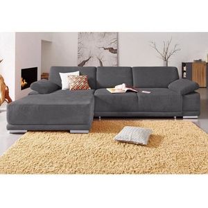 sit&more Ecksofa »Coria L-Form«, mit XL-Recamiere, wahlweise mit Bettfunktion