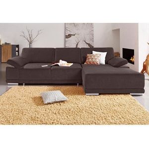 sit&more Ecksofa "Coria L-Form", mit XL-Recamiere, wahlweise mit Bettfunktion