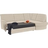sit&more Ecksofa »Sonoma L-Form«, wahlweise mit Bettfunktion und Bettkasten
