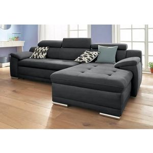 sit&more Ecksofa »Top Andiamo L-Form«, wahlweise mit Bettfunktion, inklusive Kopfteilverstellung