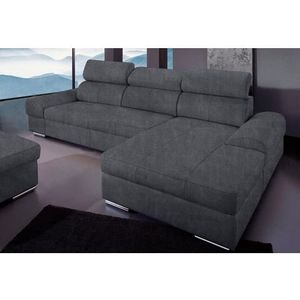 sit&more Ecksofa "Broadway L-Form", inklusive Kopfteilverstellung, wahlweise mit Bettfunktion