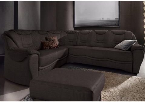 sit&more Ecksofa "Benson L-Form", wahlweise mit Bettfunktion