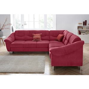 sit&more Ecksofa "Salsa L-Form", mit Federkern, wahlweise mit Bettfunktion