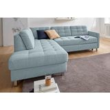 sit&more Ecksofa "Picasso L-Form", wahlweise mit Bettfunktion und Bettkasten