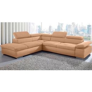 Ecksofa Valantine V, wahlweise mit Bettfunktion